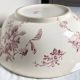 Gien porcelain serving dish, Normandy Flowers model
