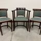 Armchair pair no. 423 by Josef Hoffmann for J&J Kohn