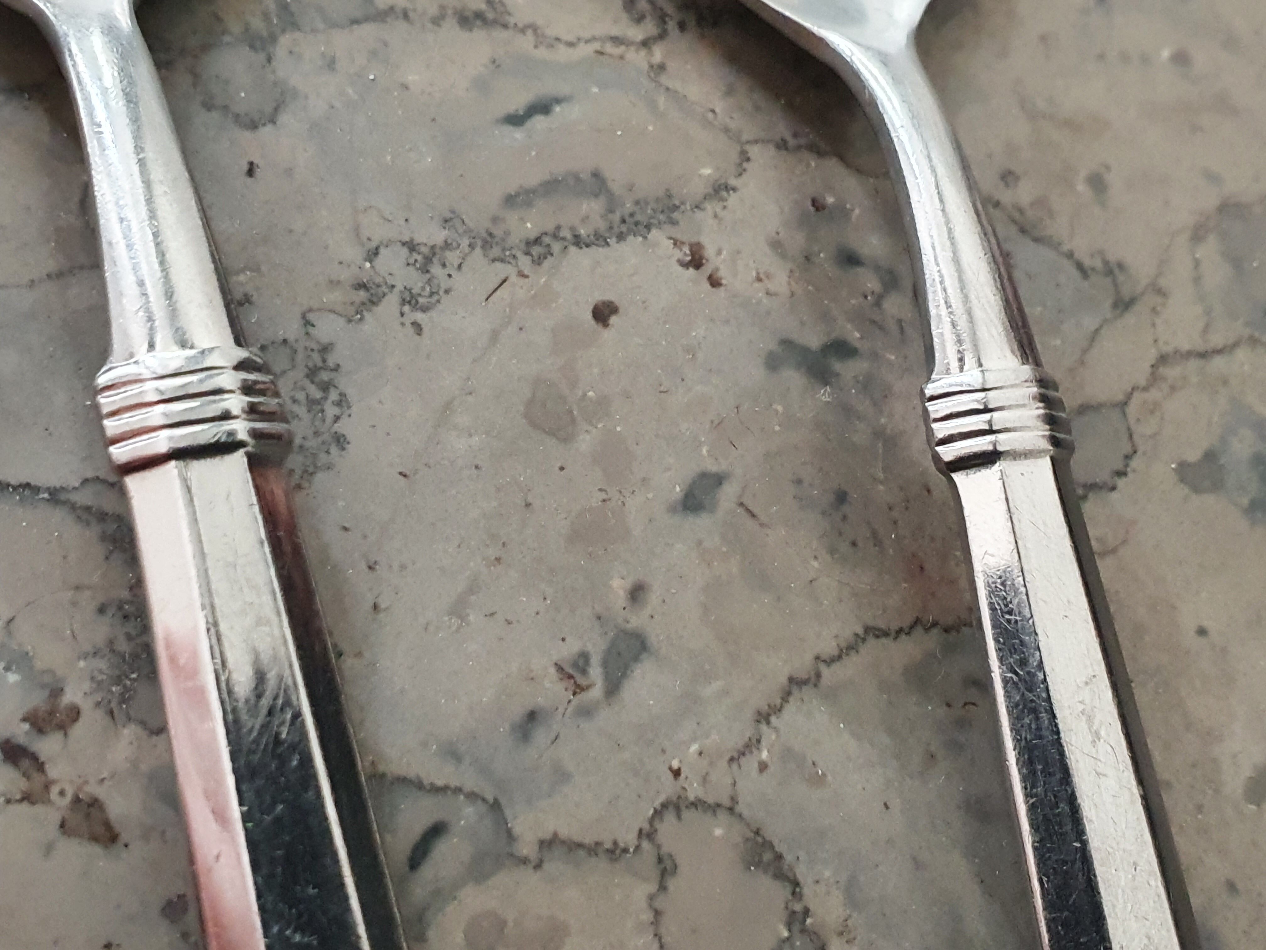 Set of 5 christian dior spoons