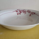 Porcelain salad with roses