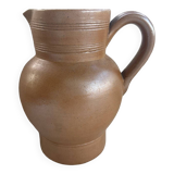 Vintage stoneware pitcher