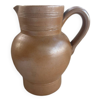 Vintage stoneware pitcher