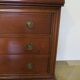 Fruit wood ogee chest of drawers - Louis Philippe style - 4 drawers - 1980s