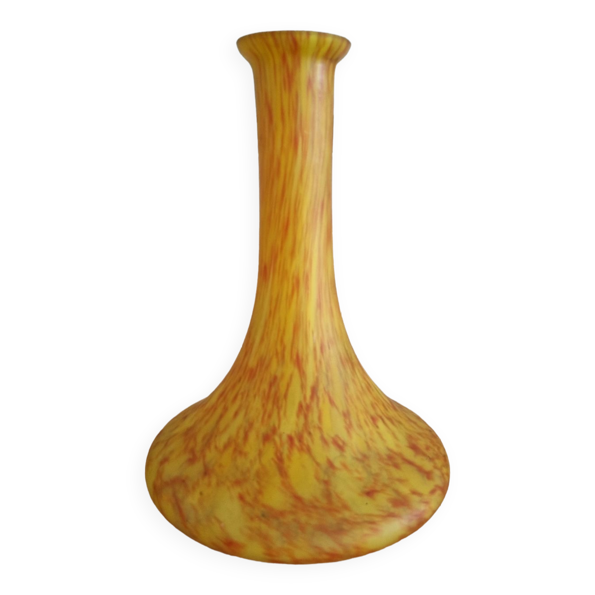 Vase soliflore en verre soufflée