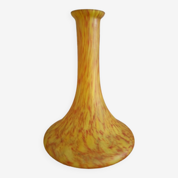 Blown glass soliflore vase