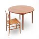 Teak extendable table by Hugo Troeds, 1960s.