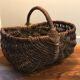 Old wicker basket