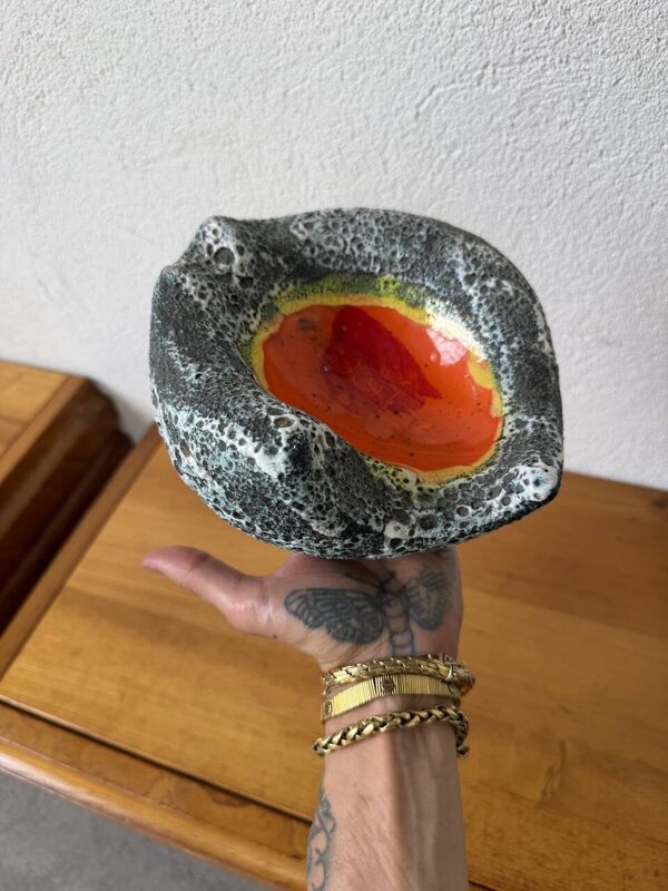 Cendrier Vallauris fat lava