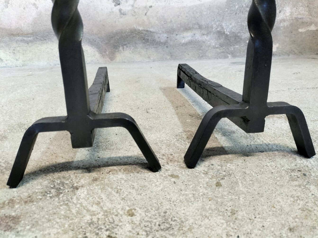 Pair of vintage andirons