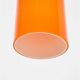 Ensemble de 2 lampes suspendues en verre Nordisk Solar Compagni / Holmegaard “74105” / Design danois moderne des années 60.
