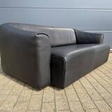 De Sede Ds47 3-seater in buffalo leather NECK 5 mm black leather