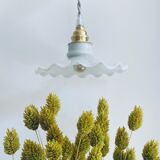 Lampe baladeuse collerette en opaline