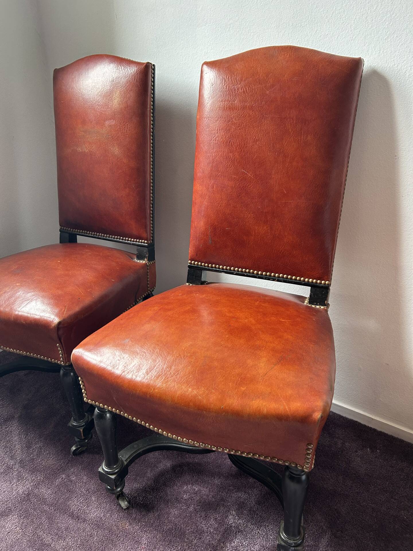 Pair of Louis XIII chairs