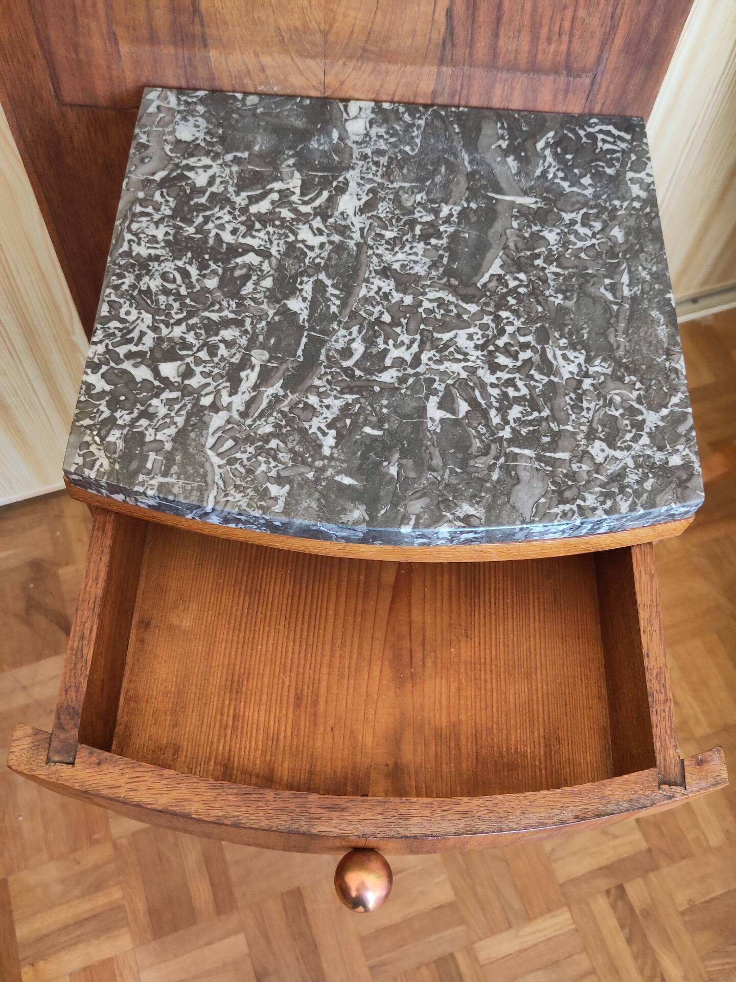 Vintage bedside table 20th century