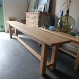 Renovated farm bench