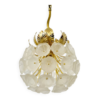 Lustre en cristal d'Ernst Palme