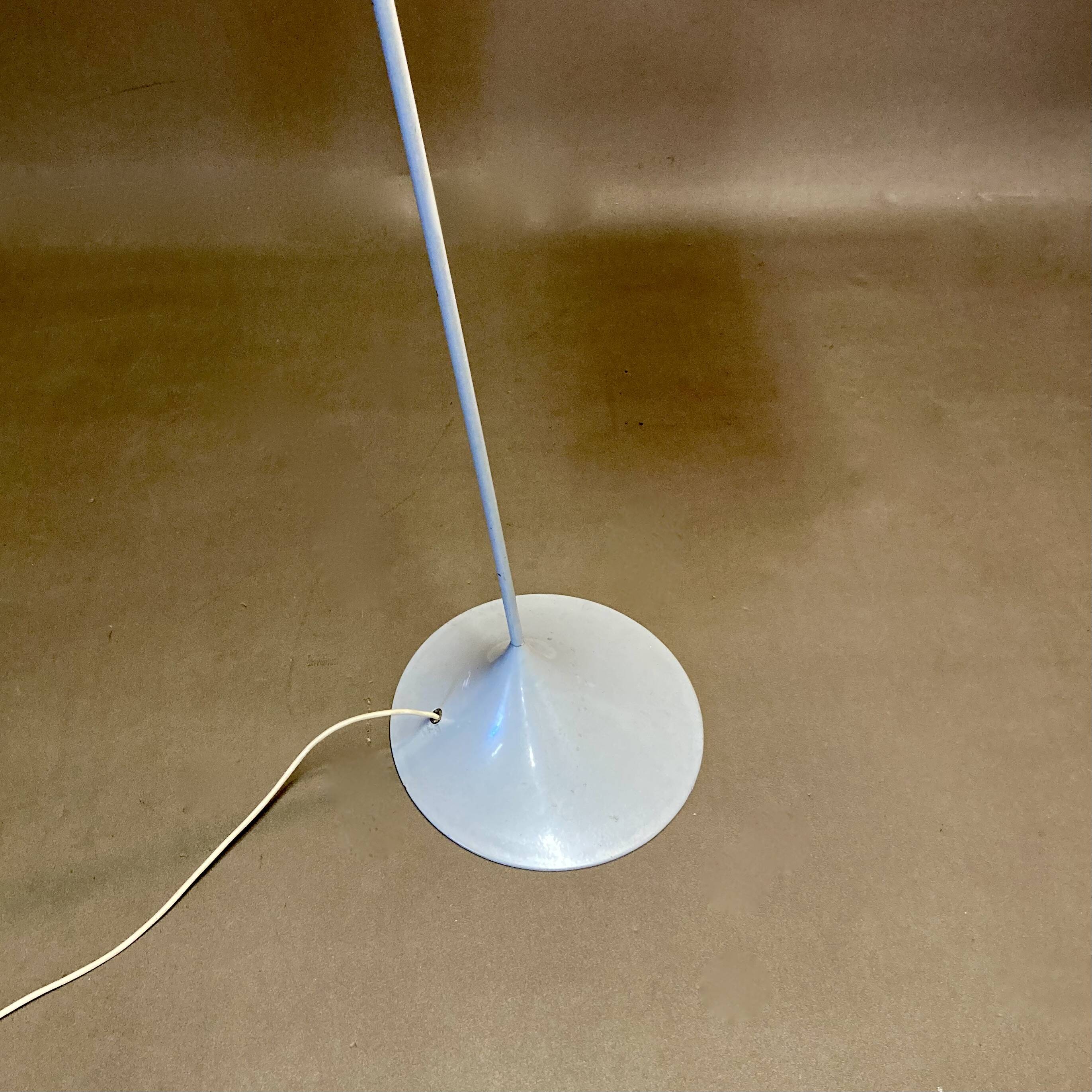 Lampadaire métal et bois Design.