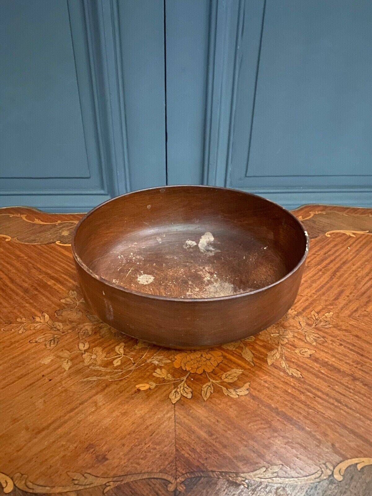 Woodbury Woodware Shelburne Vermont wooden salad bowl 1970