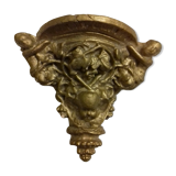 Corniche rococo in plaster
