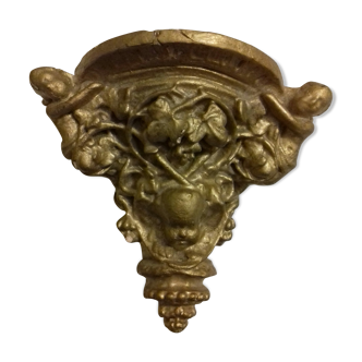 Corniche rococo in plaster
