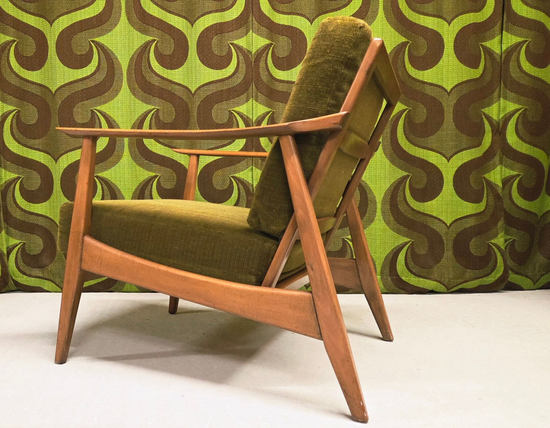 Scandinavian armchair from the 1960s