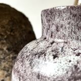 Glazed stoneware vase, Accolay FRANCE 1950