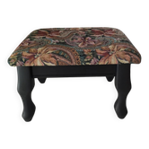 Small vintage tapestry footstool.