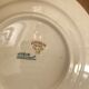 Series of 2 old flat plates "Longchamp"