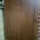 19th century sideboard with two doors and drawers