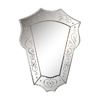 Large venetian mirror  55x76cm