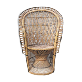 Fauteuil Emmanuelle en osier