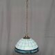 Tiffany-style pendant lamp.