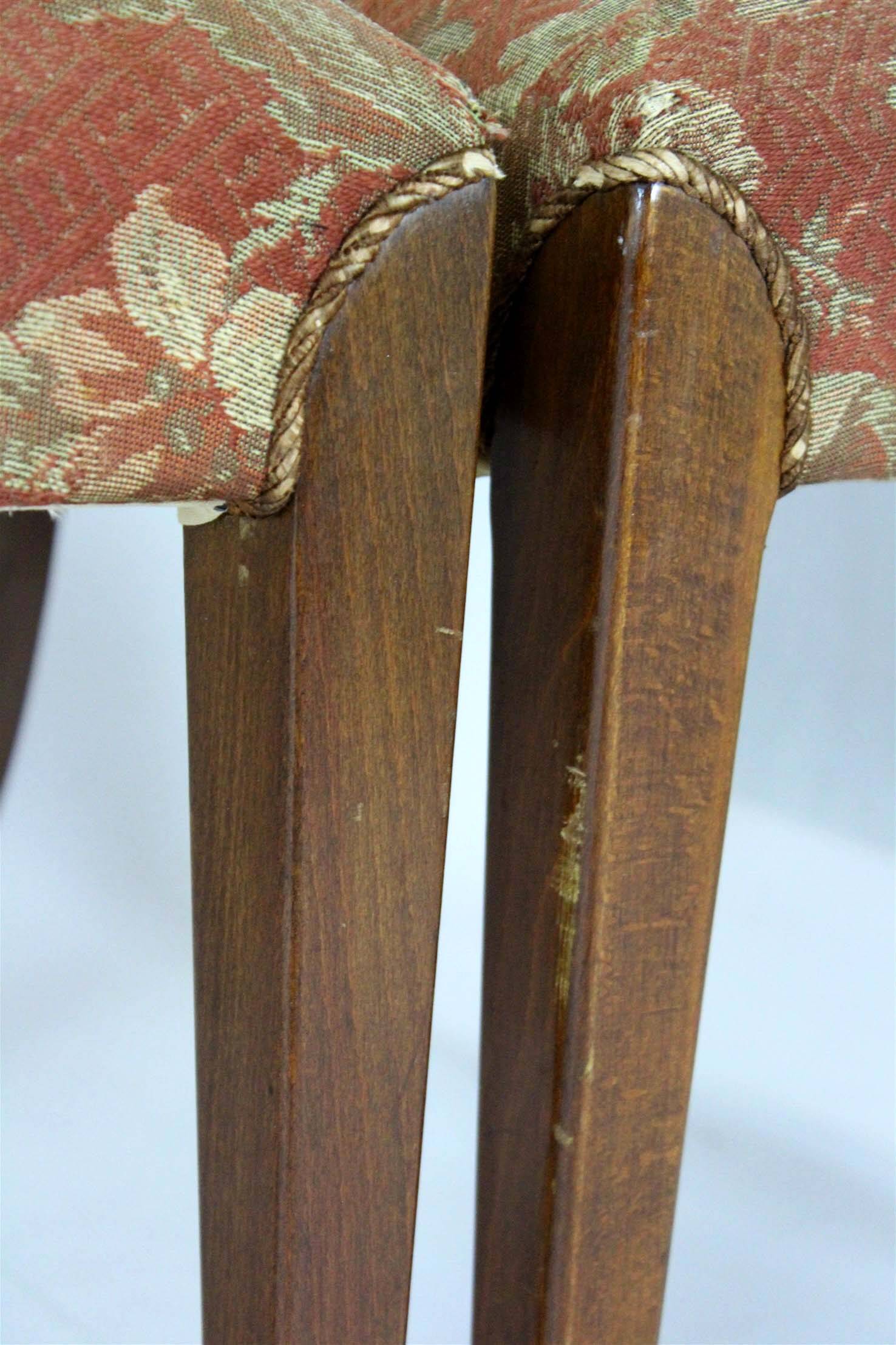 Art Deco H-214 Dining Chairs by Jindrich Halabala for UP Závody, 1950s, Set