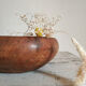 Old wooden bowl