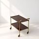 Vintage Brass Serving Trolley