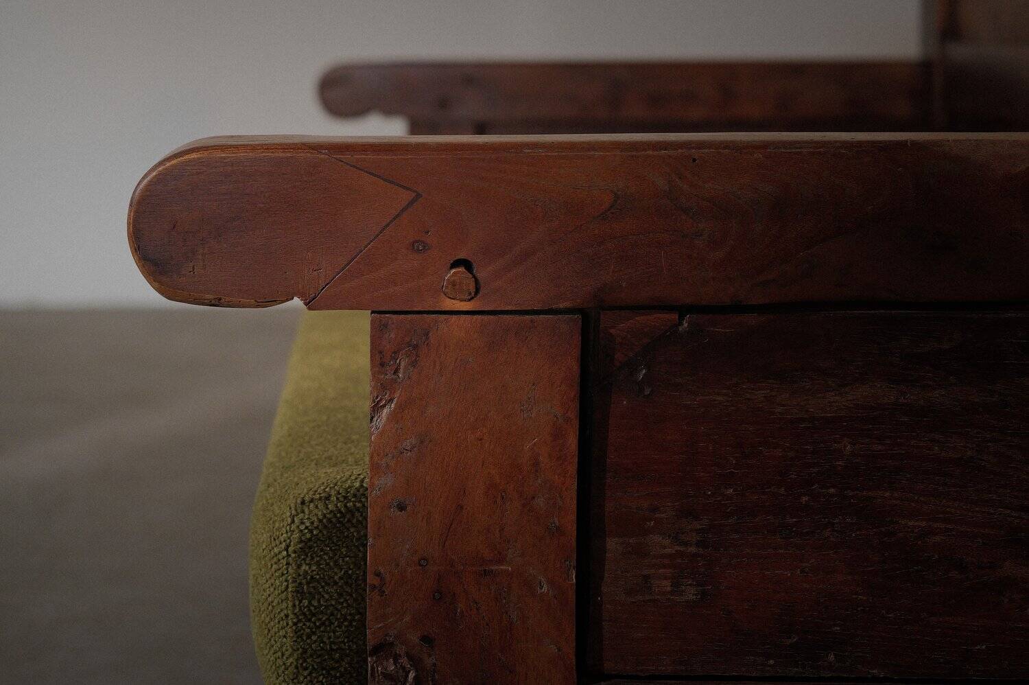 Mountain bench, folk art, 1800