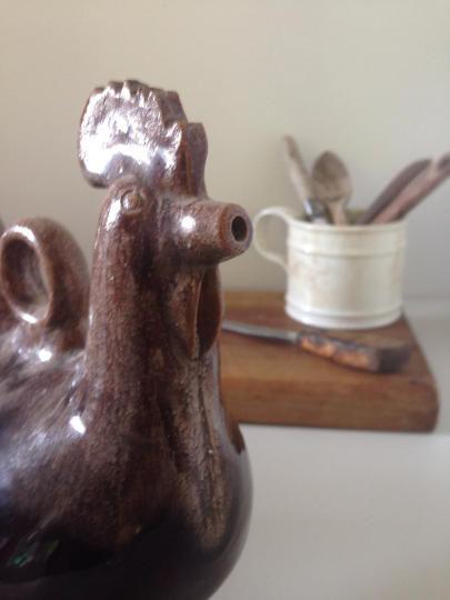 Zoomorphic vintage pitcher