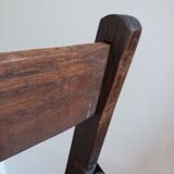 Chaise pliante en bois