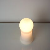 Mid-century all glass table lamp/ Osvětlovací sklo Valašské Meziříčí, 1970's.