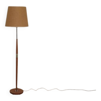 Lampadaire vintage scandinave en teck 1960