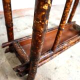 Antique bamboo hall stand