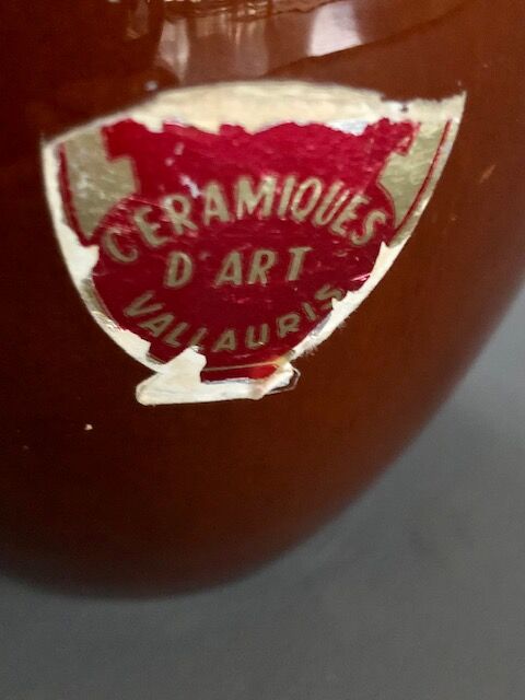 Ceramic vase from Vallauris