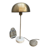 Lampe à pied doré