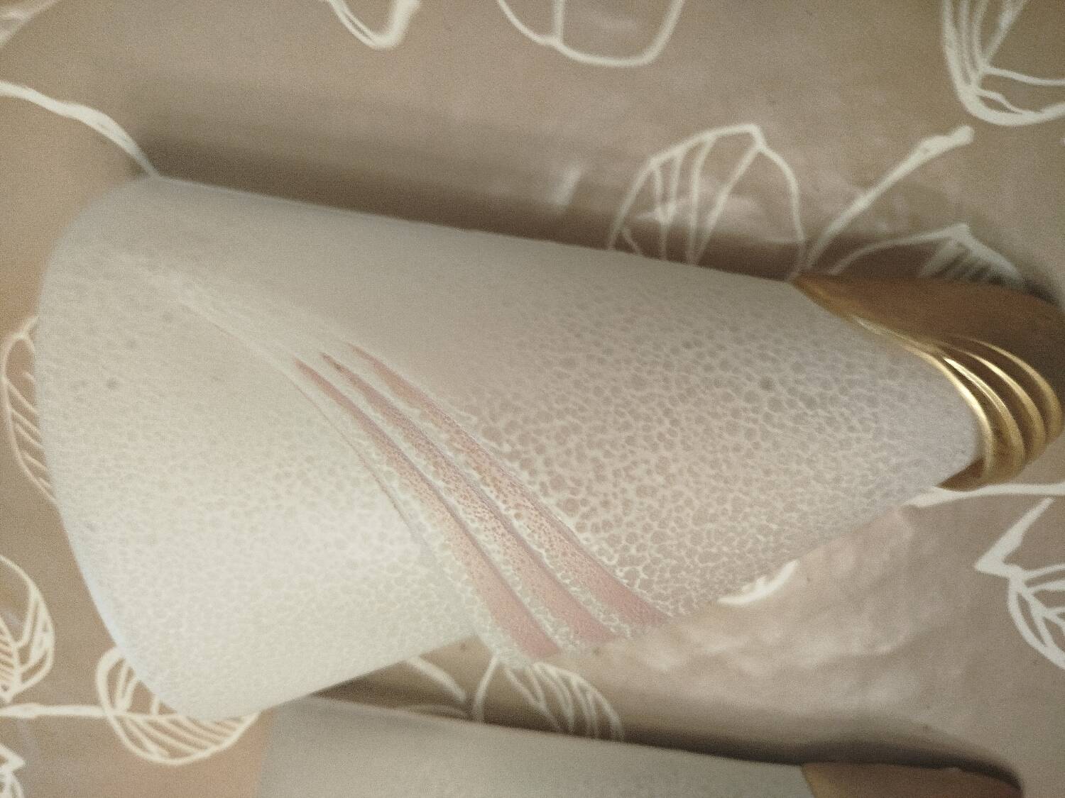 Pairs of Diana wall lights, Kasinski, Poland, 1980, opaline glass.