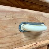 Mado buffet in restored pitch pine