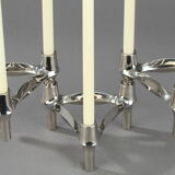 Three modular candle holders by BMF, Germany