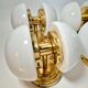 Wall/ceiling lamp in brass model "BAU" by Klaus Michalik, Midcentury.