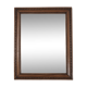 Large old mirror 65cm, carved wooden frame