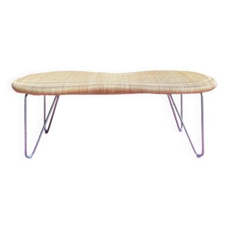 Rattan bench
