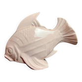 Art Deco, crackled ceramic fish Le Jan circa 1940